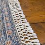Art Carpet Kilim Collection Blue Floral Rug 135 x 68cm Image 4