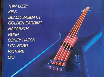Black Sabbath Kiss Dio etc compilation vinyl record with giant poster in nm condition