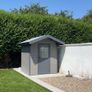 6.5ft x 6.5ft Composite Garden Shed Image 6