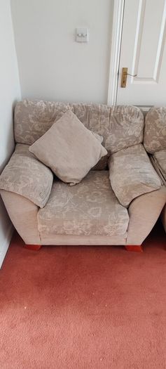 3 seater sofa and armchair