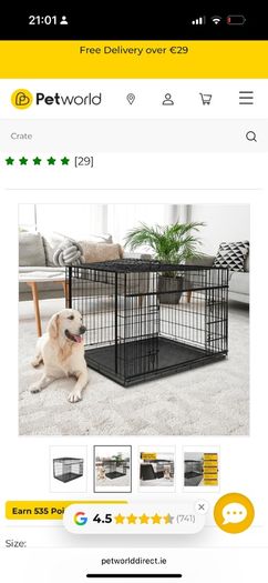 XL Dog Crate