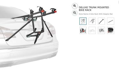 Allen deluxe 2 bike rack