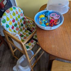 High chair, sterilizer ...