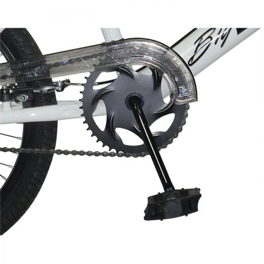 11" Rooster BIG DADDY, 20" Spoked Wheel, White/Black