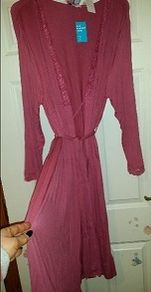 BNWT Maternity by Primark lilac dressing-gown size UK22/24 EU50/52 Postage included