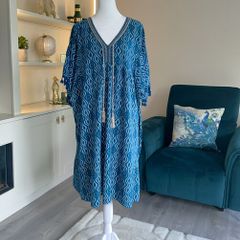 Brand-new Ladies Teal Blue Summer Dress from New Collection