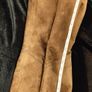 vintage 1970's suede leather flared trousers Image 10
