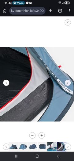 pop up tent decathlon quechua 2 person 2 second tent