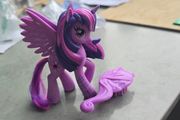 4inch Princess Twilight Sparkle and Brush from the Equestria Girls doll set MLP G4 My Little Pony 2013