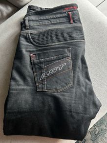 RST Men's Kevlar Tech Pro Shortleg jeans Black 5XL
