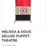 Melissa and Doug Puppet Theater for imaginary play Image 3