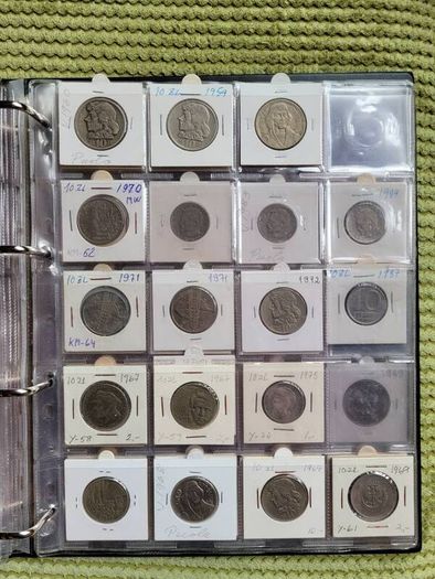 Poland coins from 1949 to 2012