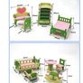 Doll House Wooden Furniture Image 4
