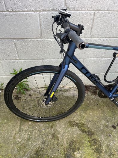 Cube Nulane Hybrid Bike (56cm) Includes Lock, Lights & Helmet