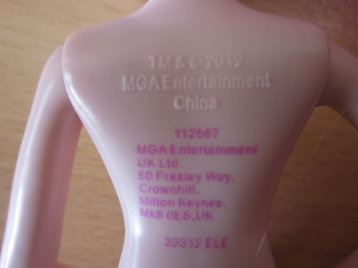 2012 MGA Bratz Bratzillaz Cloetta Spelletta doll (nude)11inches 112587