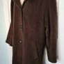 Beautiful Wool Long Brown Coat from Classic size 20 Image 2