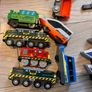 toy train set with 5 battery opearted locomotives Image 2