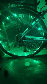 Wheel bike lights