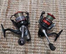 2 x fishing reels DAM and shimano