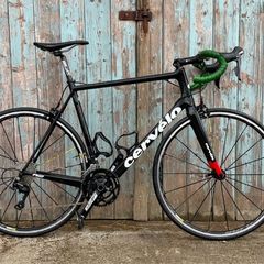 Cervelo R2 58cm carbon bike with Mavic Ksyrium Wheels