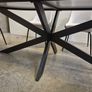 Sadia 200cm Oval Dining Table & 6 Matching Chairs Image 6