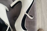 cream mary jane shoes - reduced