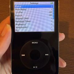 Apple iPod Video 5.5th Black 80GB - New Battery