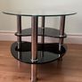 Stylish Oval Coffee Table - Perfect Condition Image 2