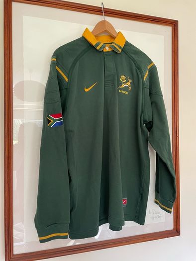 Vintage Nike Springboks South Africa Rugby Shirt 1999 2000 XL