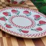 Nicholas Mosse Apple Pattern Side Plate, 7.5 Inch Diameter, Excellent Condition Image 3