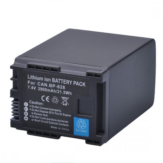 BP-828 High-Capacity Replacement Battery for Canon Camcorders