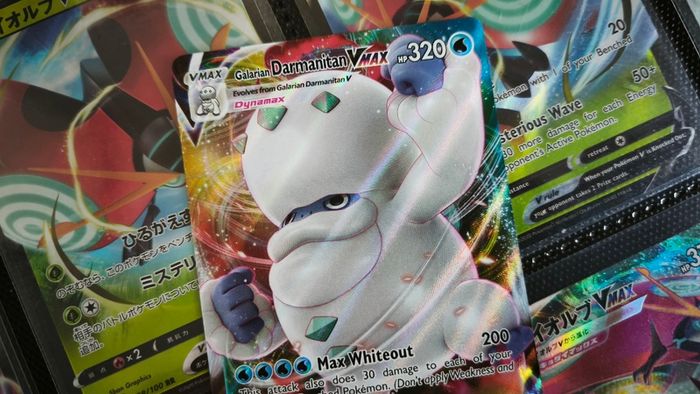 Galarian Darmanitan VMAX ! Ultra Rare ! from Vivid Voltage Set ! 2020 ! Pokemon Card !