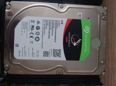 Seagate IronWolf 6TB NAS Hard Drive 3.5" SATA HDD 5400RPM x5