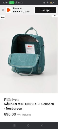 Fjallraven Kanken Mini Backpack