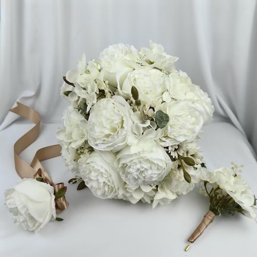 Bridal Bouquet White Wedding Flowers luxury
