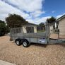 12x6 Ifor Williams Plant Trailer c/w high mesh Image 2