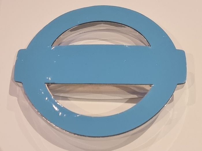 Nissan Badge Chrome 15cm X 13cm Rear Tailgate