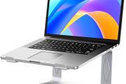 Laptop Stand for Desk, Metal Laptop Riser Holder, Removable Notebook Stand Ventilated Cooling Computer Stand Compatible with 10-15.6 Laptops