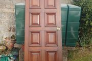 Solid Teak Front Door