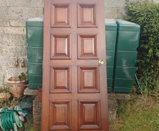 Solid Teak Front Door