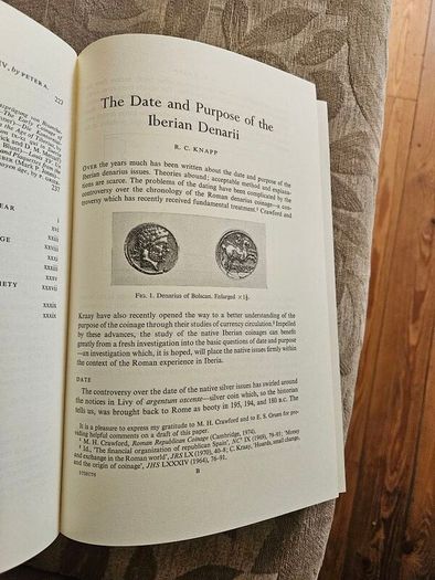 The Numismatic Chronicle  X 2 1977 & 1979. Both First Edition Hardback In Good Condition   See Photos For Same.