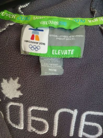 ladies Elevate Vancouver 2010 jacket fleece lined Size M medium  official licensed Olympics  ladies