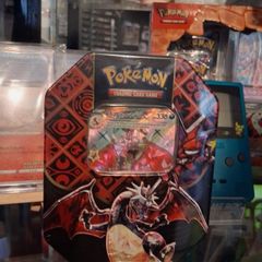 Charizard Paldean Fates pokemon tin