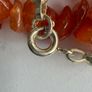 Pair of 2 Matching Natural Amber Chip Necklaces with 925 Sterling Silver Clasps Image 2