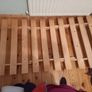 Futon single sofa bed Image 3
