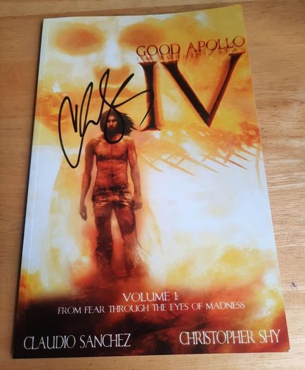 Good Apollo I'm Burning Star IV Volume 1:- TPB Comic Graphic Novel(Autographed) (Coheed And Cambria)