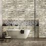 NEW SALE | Stone Brick Wallpaper Peel and Stick 3D Effect Blocks Vintage Brick Faux Textured Self-Adhesive Wallpaper Kitchen Cabinets Backsplash Fireplace Laundry Image 3