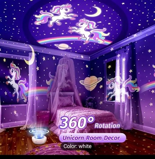 Remote Night Light Projector & Room Decor, 15 Films, 15 White Noises/Lullabies Moon Star Projector Night Light, USB Rechargeable Night Light Projector, Portable Sound Machine Star Light Projector Lamp, Kawaii Gift Halloween, Christmas Gift