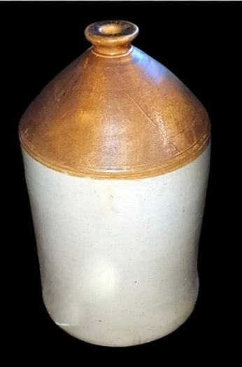 Antique Large 22ins Stoneware Flagon John Cookes