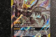 pokemon card Pikachu &amp; zekrom tag team